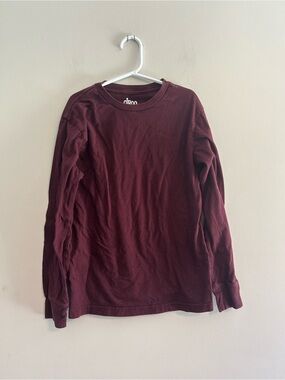 Circo youth 8/10 burgundy red Long-Sleeve shirt